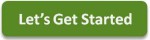Green get started button